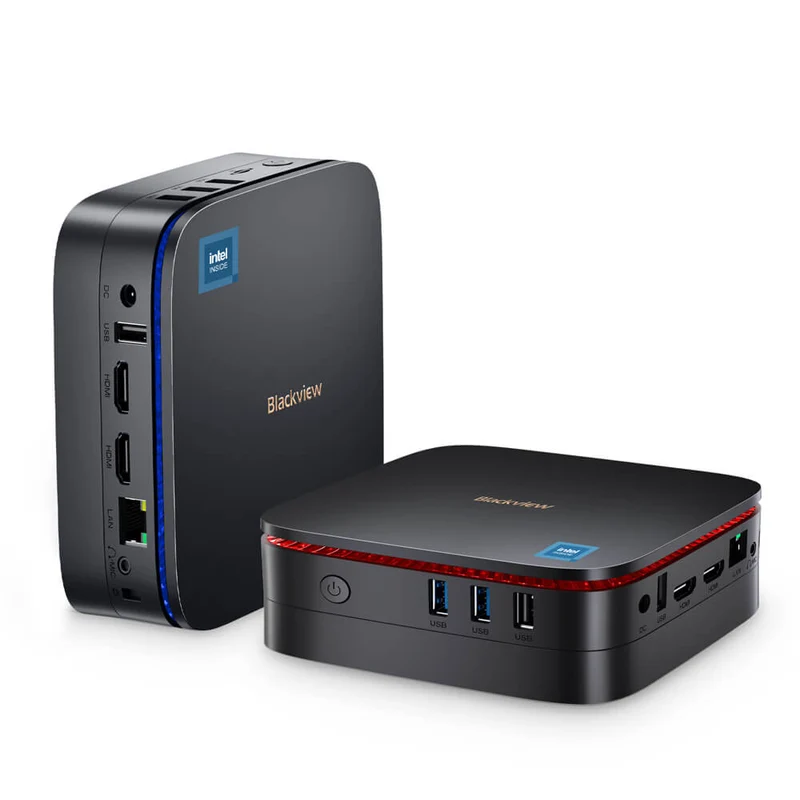 Blackview MP60 Mini PC Intel N-series CPU Windows 11 Pro VESA Mount Support Mini PC