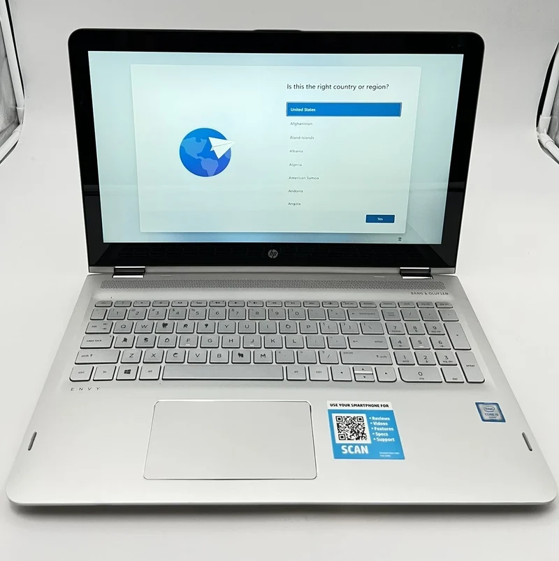 HP Envy X360, M6-AQ003DX - 15.6" FHD TOUCHSCREEN, Intel Core i5-6200U @ 2.30Ghz (12GB RAM, 1TB HDD) Windows 11, Backlit Keyboard, 2-in-1 Laptop