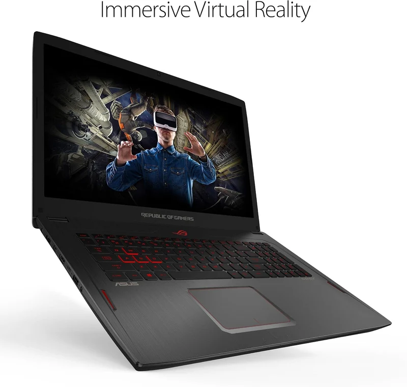ASUS ROG Strix GL702ZC 17.3” FHD FreeSync Display, GAMING LAPTOP, AMD Ryzen 7 1700 @ 3.0 GHz (16GB RAM, 128GB SSD + 1TB HDD) AMD Radeon RX 580 WINDOWS 11
