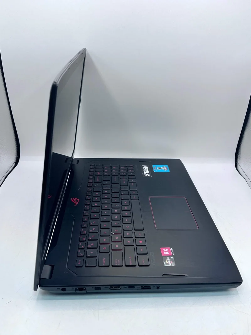 ASUS ROG Strix GL702ZC 17.3” FHD FreeSync Display, GAMING LAPTOP, AMD Ryzen 7 1700 @ 3.0 GHz (16GB RAM, 128GB SSD + 1TB HDD) AMD Radeon RX 580 WINDOWS 11