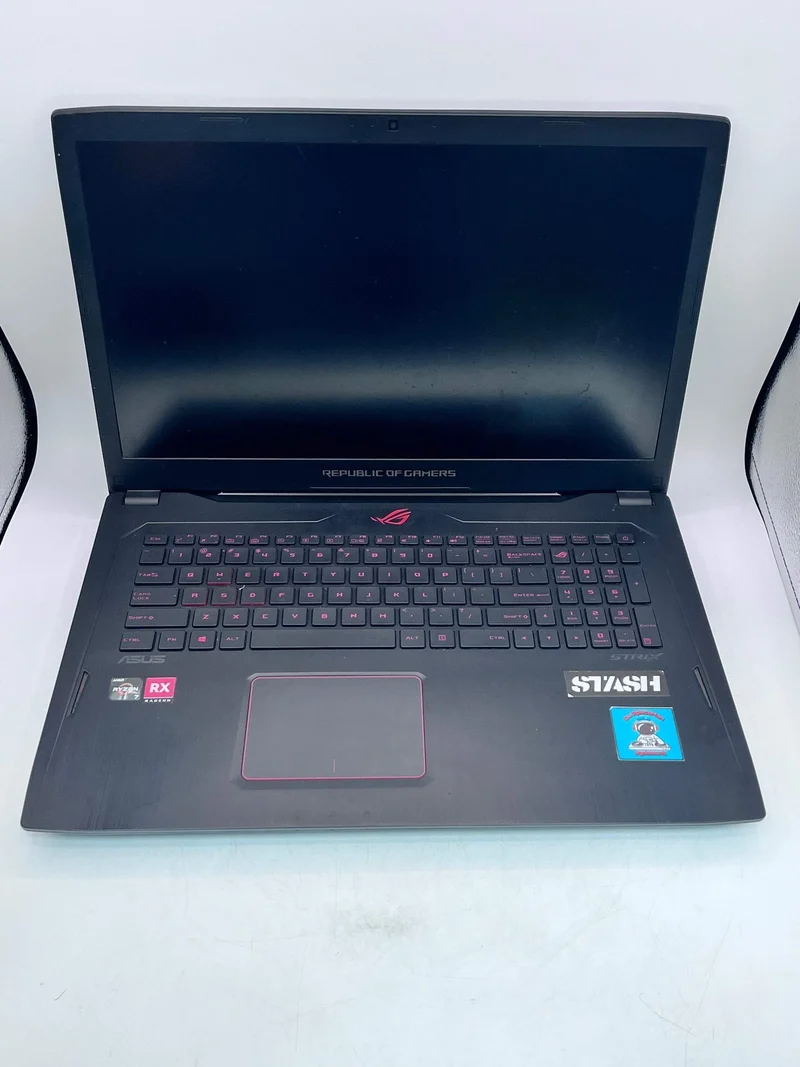 ASUS ROG Strix GL702ZC 17.3” FHD FreeSync Display, GAMING LAPTOP, AMD Ryzen 7 1700 @ 3.0 GHz (16GB RAM, 128GB SSD + 1TB HDD) AMD Radeon RX 580 WINDOWS 11