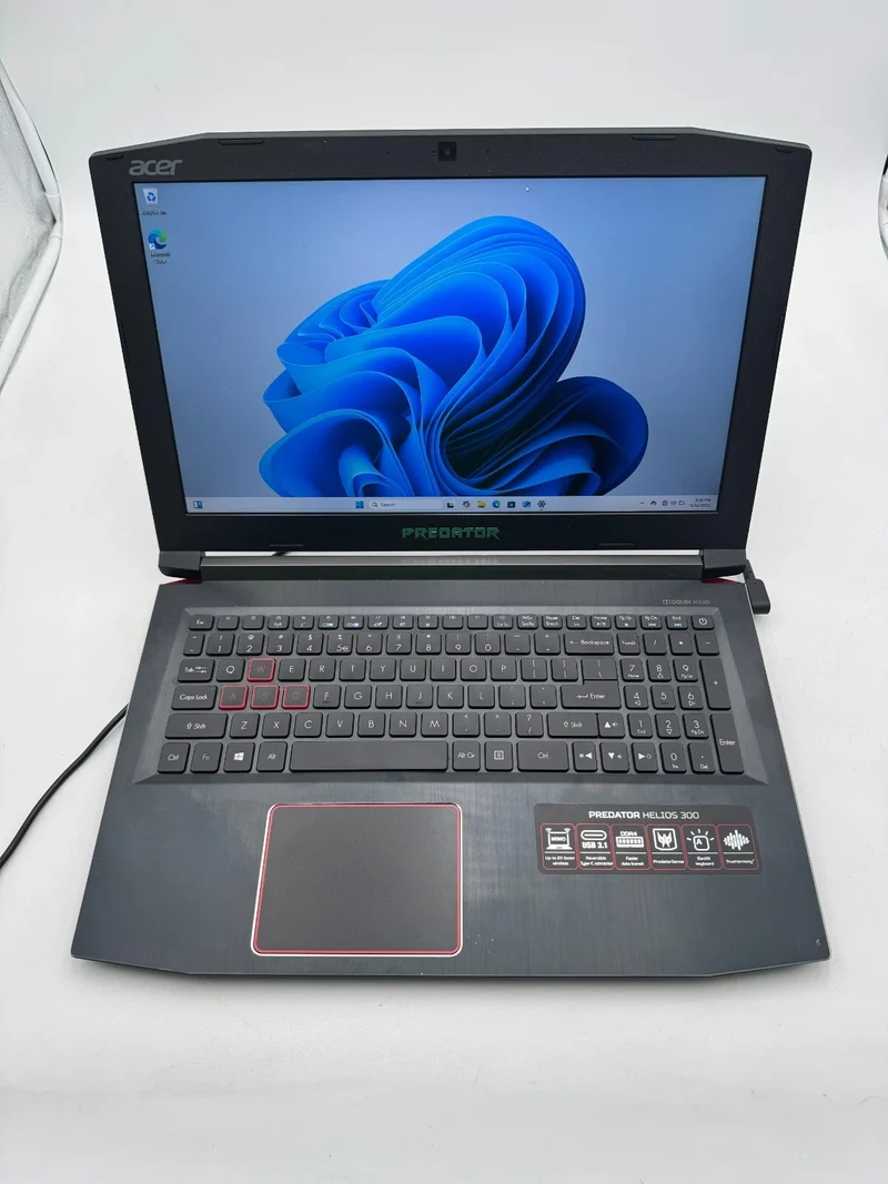 Acer Predator Helios 300 Flagship Top Performance 15.6" FHD Gaming Laptop PC, Intel Core i7-7700HQ @ 2.81 GHz Quad-Core (16GB DDR4, 256GB NVME) NVIDIA GeForce GTX 1060, Backlit Keyboard Windows 11