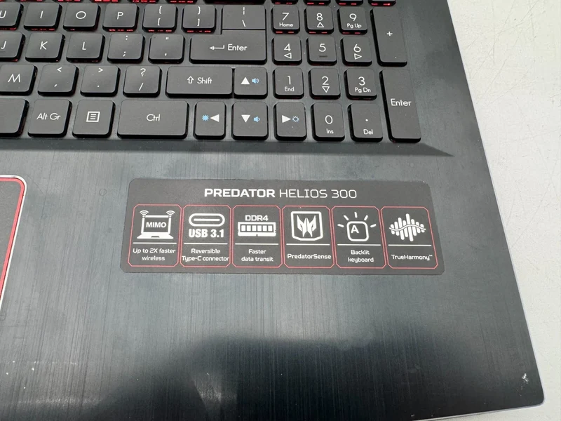 Acer Predator Helios 300 Flagship Top Performance 15.6" FHD Gaming Laptop PC, Intel Core i7-7700HQ @ 2.81 GHz Quad-Core (16GB DDR4, 256GB NVME) NVIDIA GeForce GTX 1060, Backlit Keyboard Windows 11