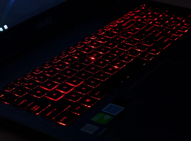 ASUS ROG STRIX Gaming Laptop 15.6", GL502V Core i7-7700HQ @ 2.8GHz (16GB RAM, 128GB SSD + 1TB HDD) NVIDIA GTX 1070 WINDOWS 11