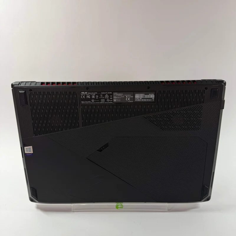 ASUS ROG STRIX GL703VD Gaming 17.3" Intel Core i7 6th Gen. @ 2.6 GHz (16GB RAM, 256GB SSD + 1TB HDD) NVIDIA GTX 1050 WINDOWS 11 BACKLIT