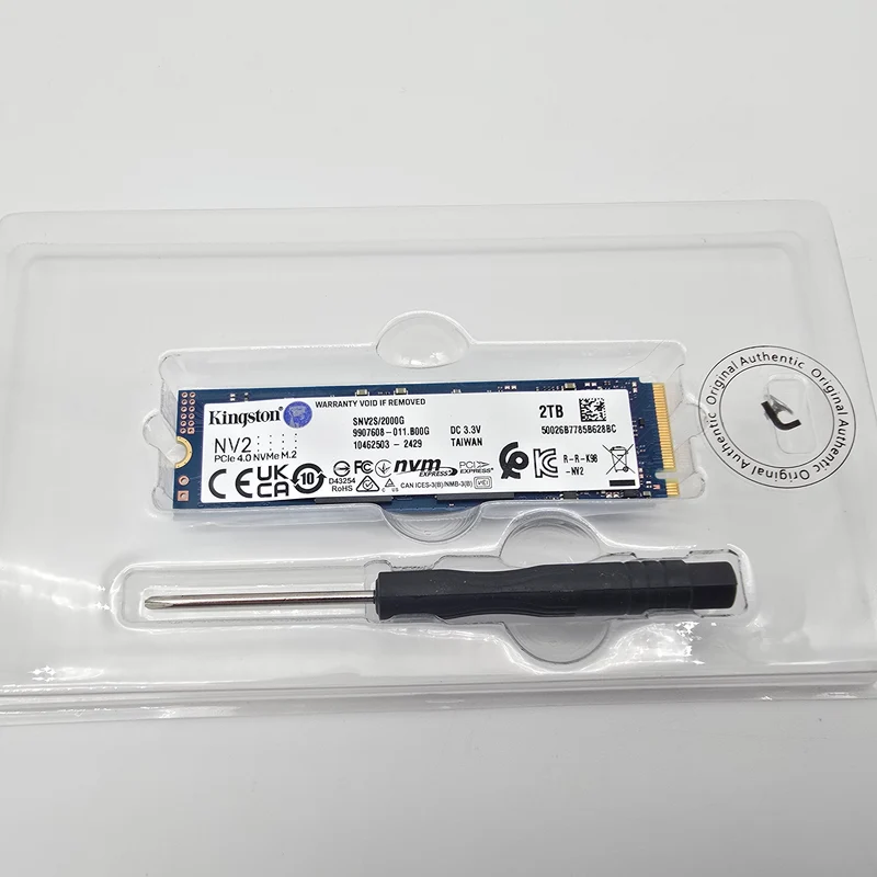 Kingston NV2 2TB NVMe SSD Storage