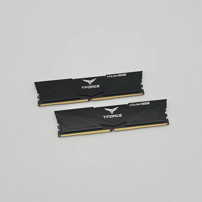 Teamgroup T-Force Vulcan 32GB DDR5, 6000MHz, 2x16GB, CL38-46-46-76, Gaming Desktop Memory RAM (2x16GB)