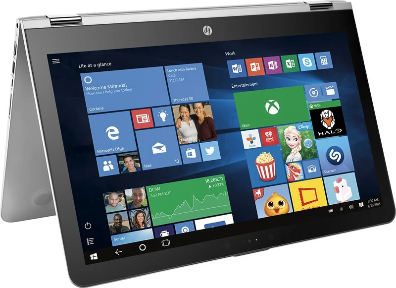 HP Envy X360, M6-AQ103DX - 15.6" FHD TOUCHSCREEN Laptop, Intel Core i5-7200U @ 2.50Ghz (12GB RAM, 1TB HDD) Windows 11