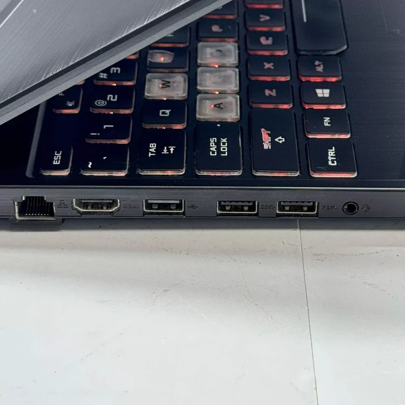 Asus TUF FX505D 15.6" Gaming Laptop AMD Ryzen 5 3550H @ 2.1GHz (16GB RAM, 256GB SSD + 500GB HDD) Windows 11, GeForce GTX 1650, RGB Backlit Keyboard