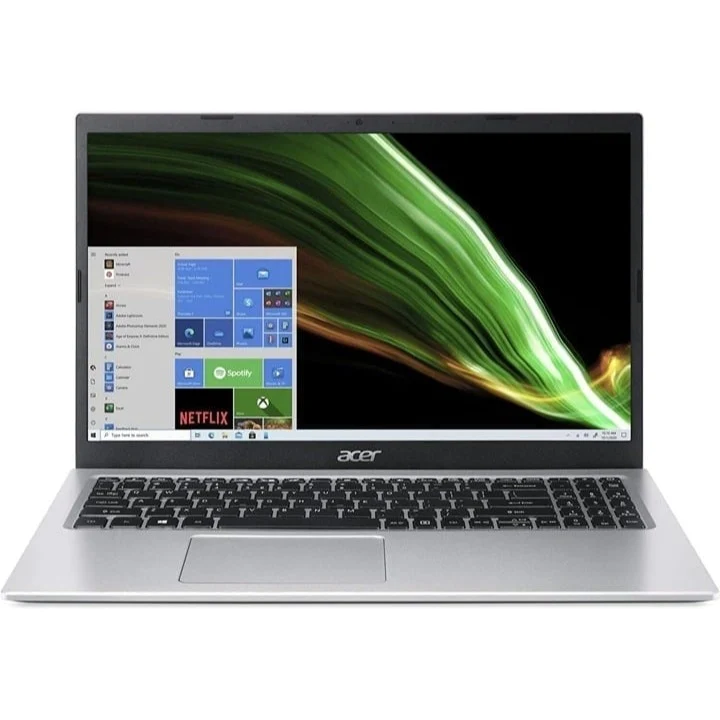 Acer Aspire 3 A315-58-39QZ 15.6" Full HD Notebook Computer, Intel Core i3-1115G4 3GHz, 8GB RAM, 256GB SSD, Windows 11, Pure Silver