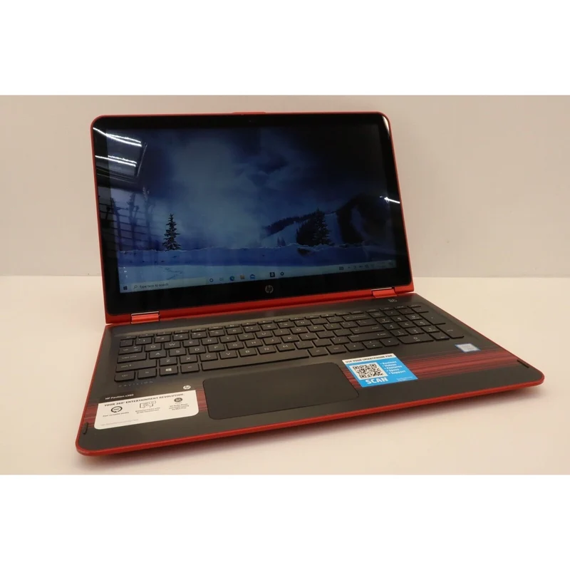 HP Pavilion x360 15-bk074nr, 15.6" TOUCHSCREEN DISPLAY, 2-IN-1 LAPTOP, INTEL CORE I5-6th Gen. (8GB RAM, 1TB HDD) BACKLIT KEYBOARD, WINDOWS 11