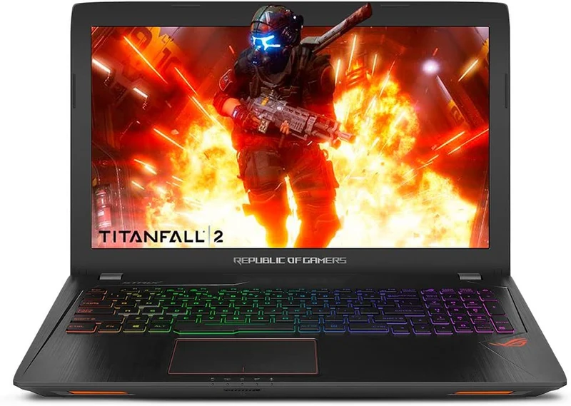 ASUS ROG GL553VD Gaming Laptop 15.6" Core i7-7700HQ (16GB Ram, 128GB SSD + 1 TB HDD) NVIDIA GTX 1050 - Windows 11, Backlit Keyboard