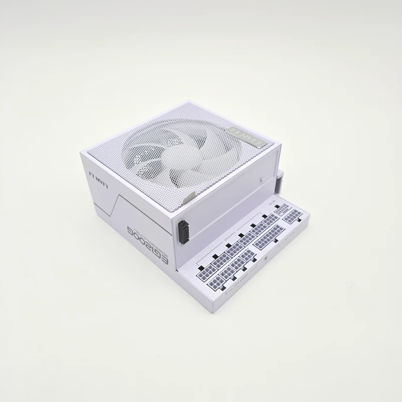 Lian Li Edge 1200W Fully Modular White PSU Power Supply, 80+ Gold, ATX 3.1 & PCIE 5.1 Compliant
