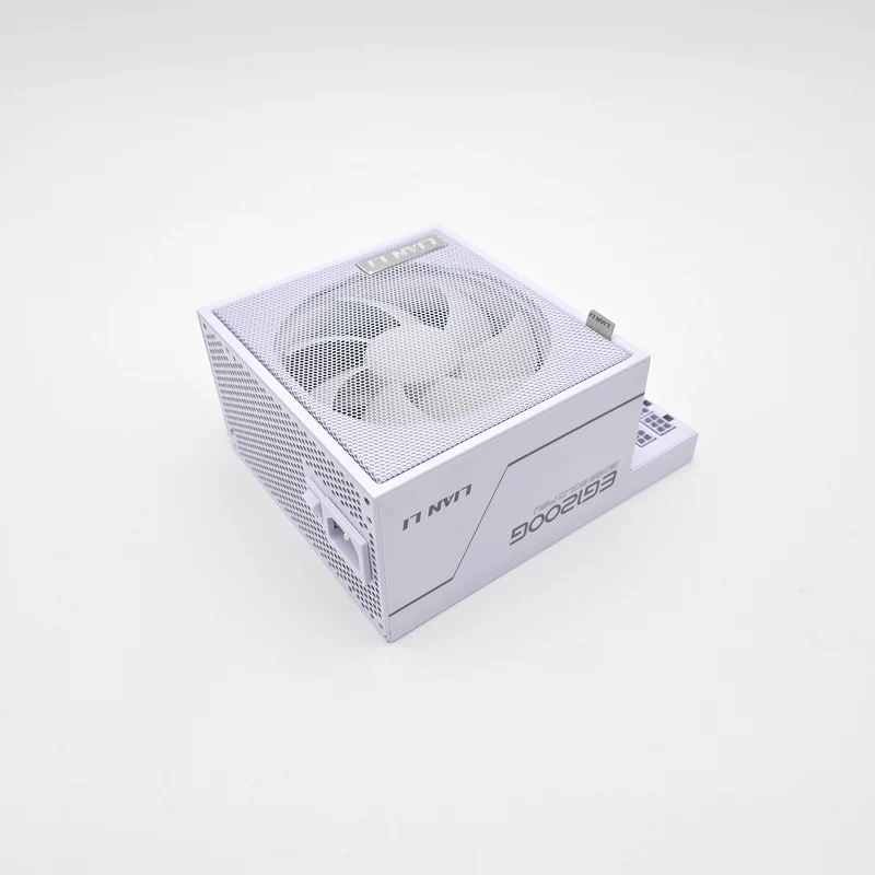 Lian Li Edge 1200W Fully Modular White PSU Power Supply, 80+ Gold, ATX 3.1 & PCIE 5.1 Compliant