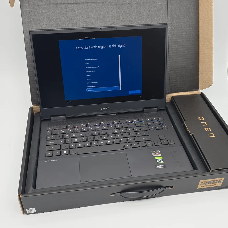 HP Omen 15 Gaming Laptop, NVIDIA RTX 3070, Ryzen 9 5900HX, 165Hz QHD Screen