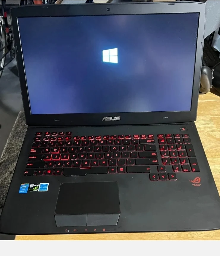 Asus ROG G751J Gaming Laptop, 17.3" Intel i7-4720HQ @ 2.60 GHz (16GB RAM, 1TB HDD) GTX 970M Windows 10 Gaming PC
