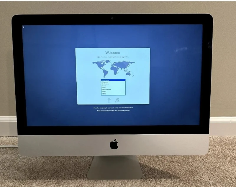 Apple iMac 21.5" 2012, Intel Core i5 (8GB RAM, 1TB HDD) ALL-IN-ONE PC nVIDIA GeForce GT 640M Graphics + Charger, Keyboard and Mouse