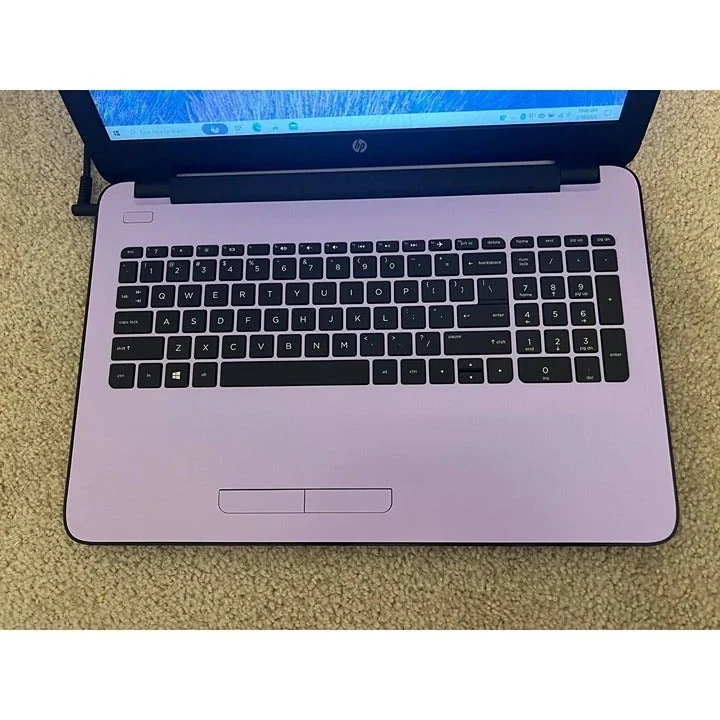 LAVENDER HP 15-BA014CY 15.6" Laptop AMD Quad-Core A12-9700P @ 2.5 GHz (8GB RAM, 500GB HDD) Windows 10, CD/DVD