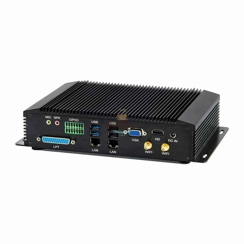 Intel i5 7200U Industrial Mini PC with 6 COM Ports