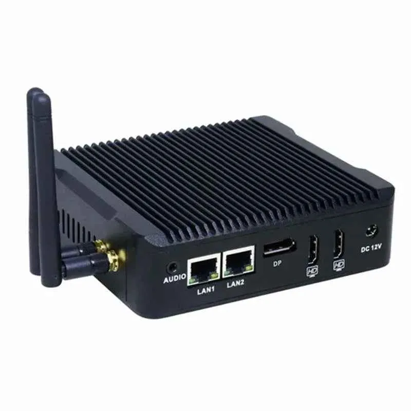 Intel N3160 Mini PC with 2 LAN Ports