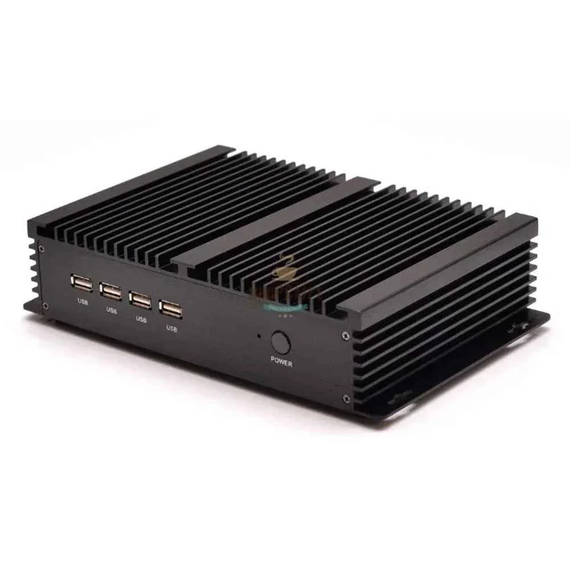 Intel Celeron 1037U Industrial Mini PC with 4 COM Ports