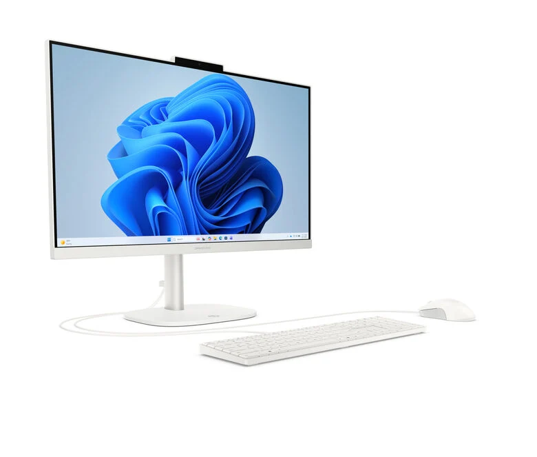 HP OmniStudio All-in-One Desktop 24-cv0015nl PC AMD Ryzen™ 5 220 60,5 cm (23.8") 1920 x 1080 Pixel 8 GB DDR5-SDRAM 512 GB SSD Windows 11 Home Wi-Fi 6 (802.11ax) Bianco