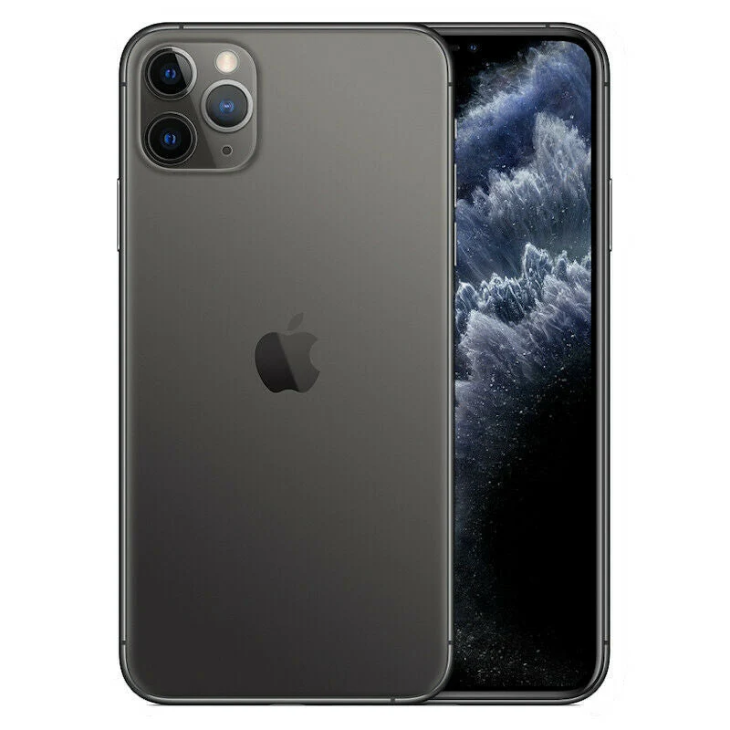 Apple iPhone 11 Pro Max (256GB, 512GB) GSM + CDMA Verizon Unlocked T-Mobile AT&T, 12MP, 6.5" Phone