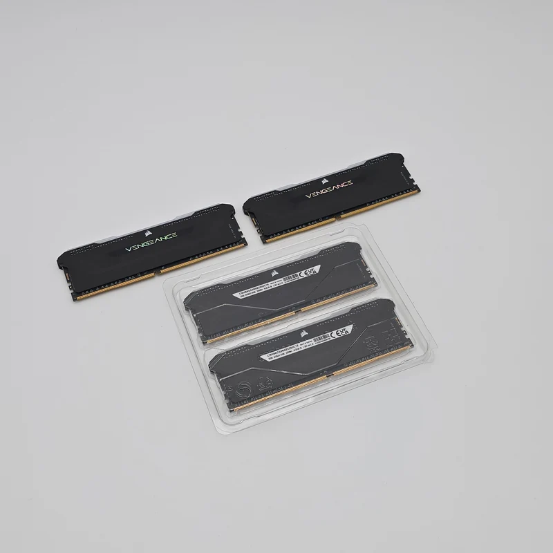 64GB Corsair Vengeance RGB Pro SL RAM, 4x16GB 3200MHz CL16 Black Memory Kit