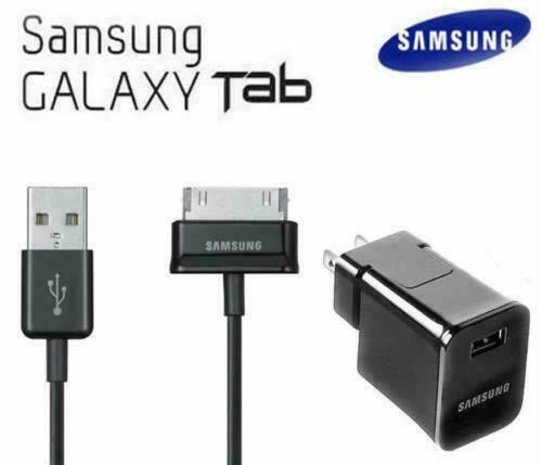 OEM Samsung Galaxy Tab 2 Charger for Tab 2 7.0" 7.7" 8.9" 10.1" Galaxy Note Tablet + 3FT USB Cable