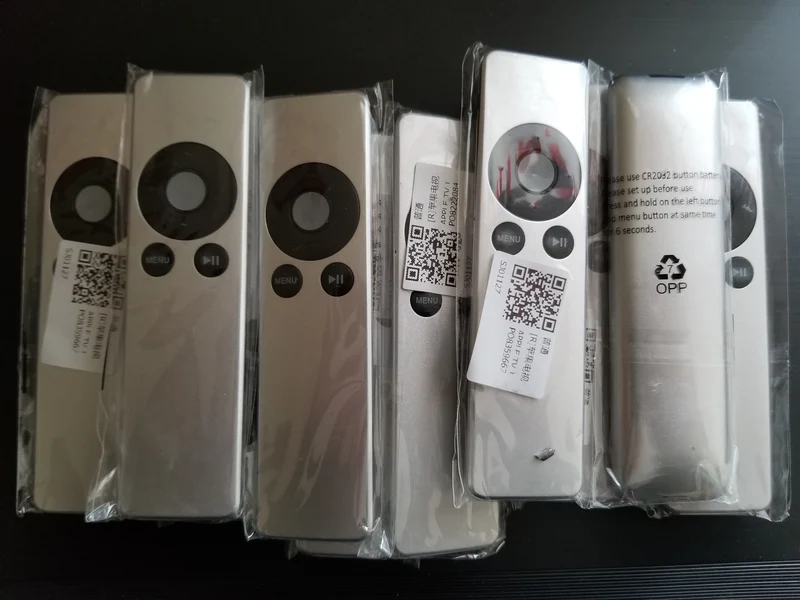 10 PCS Brand New Generic Replacement Remote Control For Apple TV 2nd Gen, 3rd Gen - Wholesale