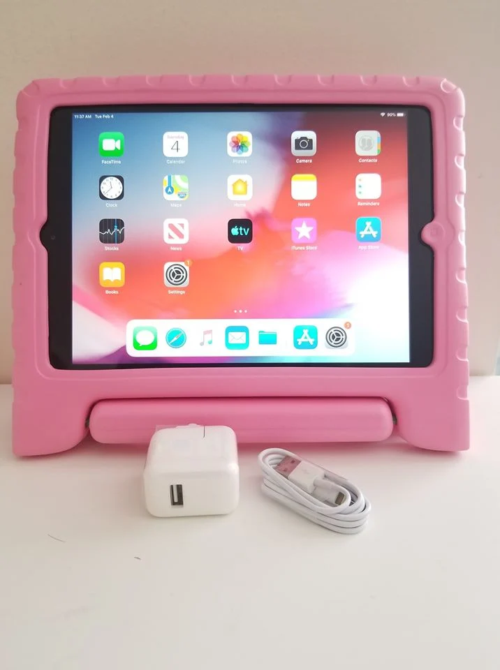 Apple iPad Air 1st Generation, 9.7in Wi-Fi + GSM Cellular Unlocked, Retina Siri - iOS 12 Tablet Bundle Deal
