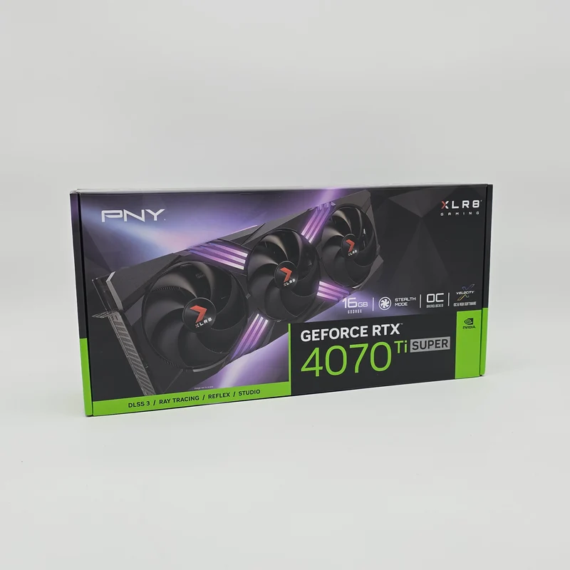 RTX 4070 Ti Super PNY XLR8 RGB 16GB OC, NVIDIA Gaming Graphics Card GPU, 4070Ti Super