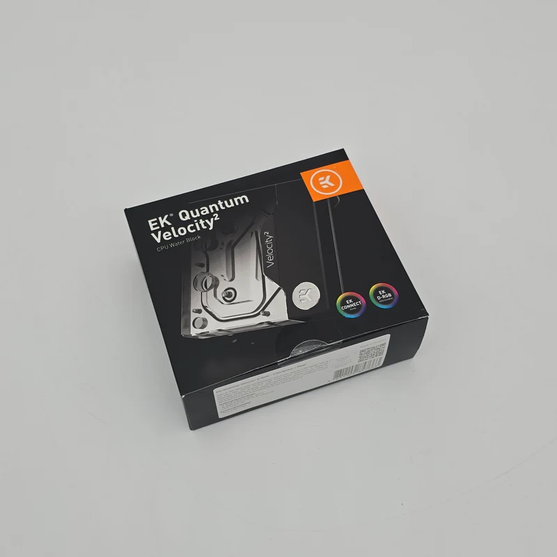EK Quantum Velocity 2 D-RGB Nickel+Plexi Waterblock for Intel LGA 1700 Socket