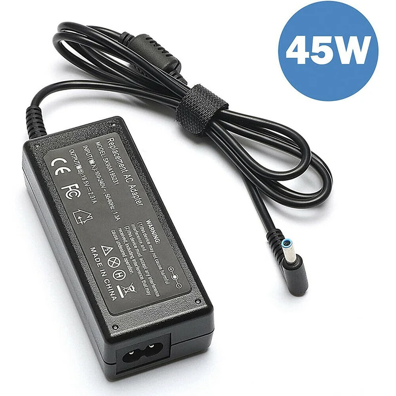 45W 19.5V AC Adapter Laptop Charger HP Stream EliteBook Pavilion Envy Spectre Chromebooks