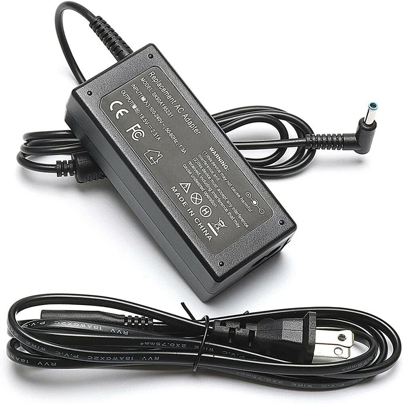 65W 19.5V AC Adapter Laptop Charger HP Stream EliteBook Pavilion Envy Spectre