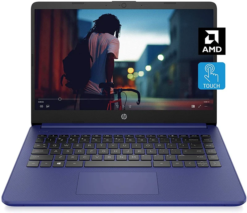 HP Laptop 14-FQ0040NR, 14" Touchscreen Laptop AMD Athlon 3020e (4GB RAM 64GB eMMc) Windows 10