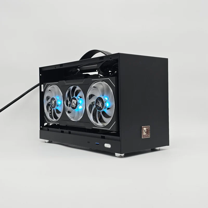 RX 7900 XTX, Ryzen 5 7600, 32GB DDR5, 2TB NVMe, Custom Mini-ITX Gaming PC