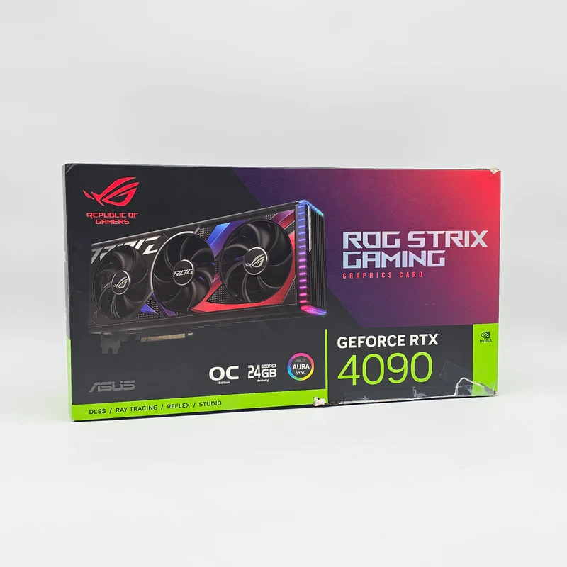 RTX 4090 ASUS ROG STRIX OC 24GB, NVIDIA Gaming Graphics Card GPU