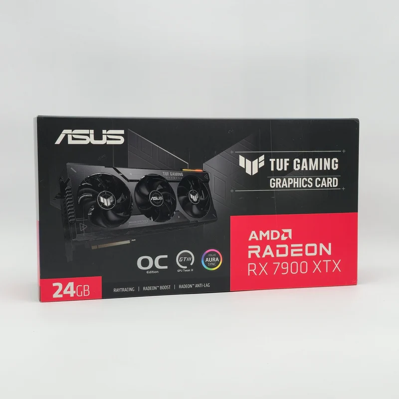 RX 7900 XTX ASUS TUF OC 24GB, AMD Radeon Gaming Graphics Card GPU