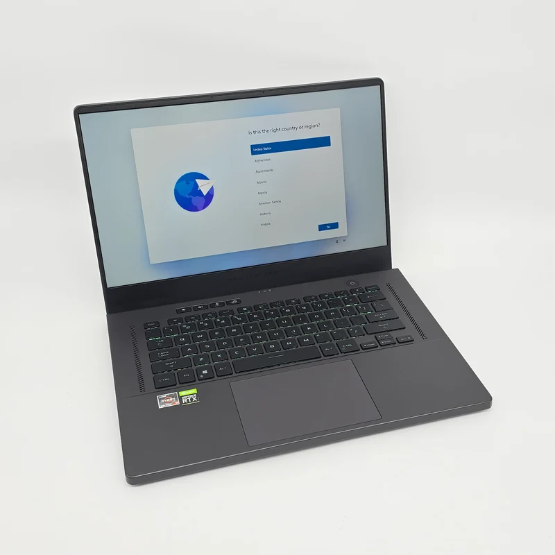 ASUS ROG Zephyrus G16, RTX 3080, Ryzen 9 5900HS, 40GB DDR4, 165Hz Gaming Laptop