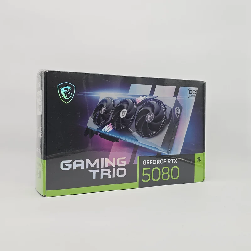 RTX 5080 MSI Gaming Trio OC 16GB, NVIDIA Gaming Graphics Card GPU