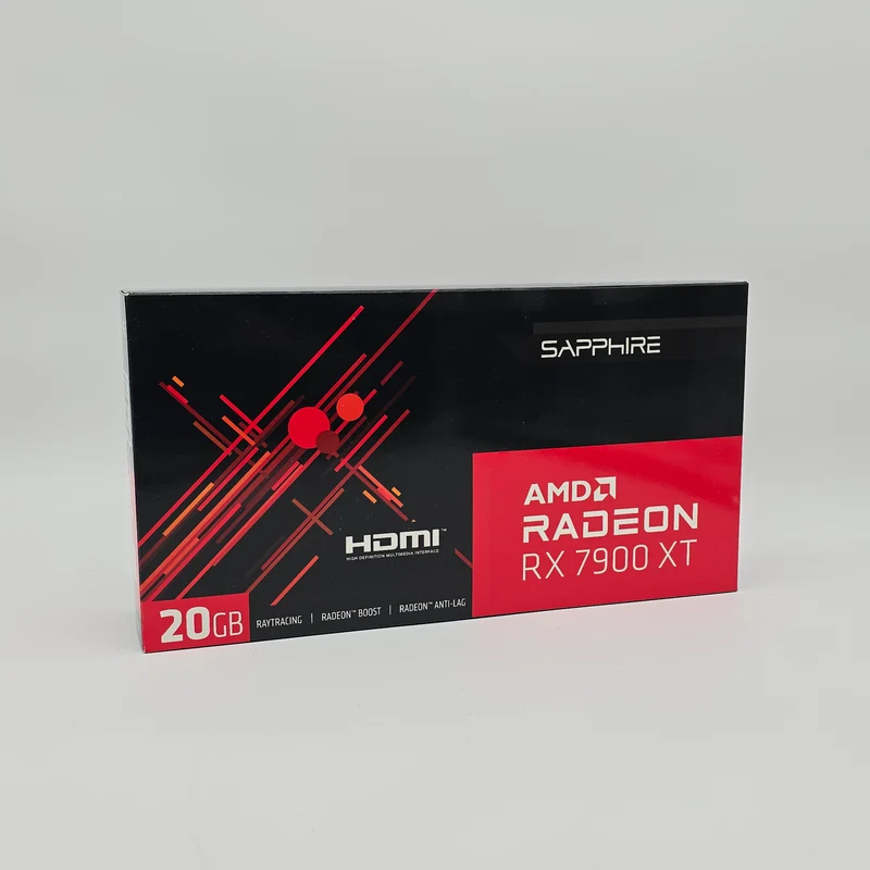 RX 7900 XT Sapphire 20GB, AMD Radeon Gaming Graphics Card GPU, 7900XT, New