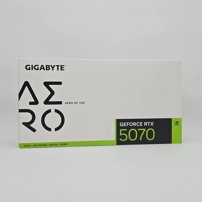 RTX 5070 Gigabyte Aero OC 12GB White, NVIDIA Gaming Graphics Card GPU
