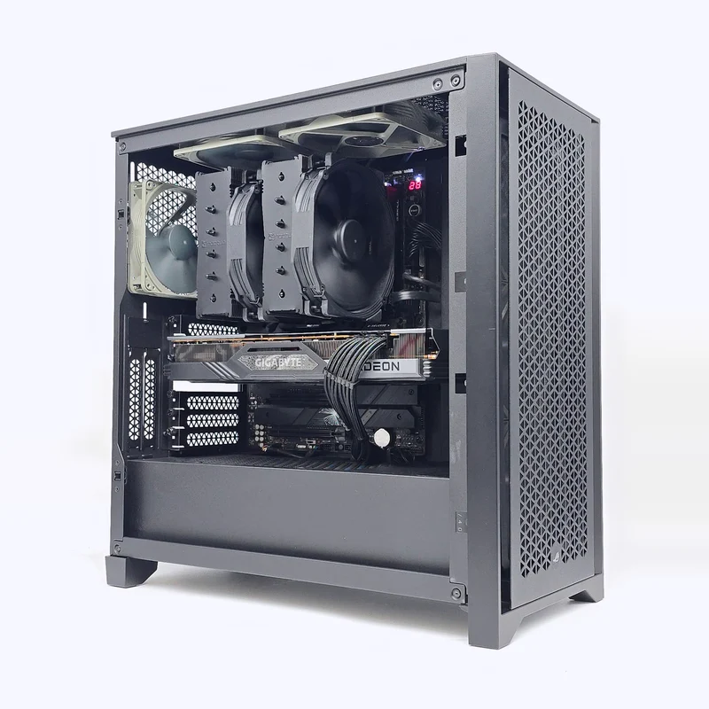 RX 7900 XTX, Intel i9-13900K, 32GB DDR5, 6TB NVMe SSD, Custom Black Noctua Gaming PC
