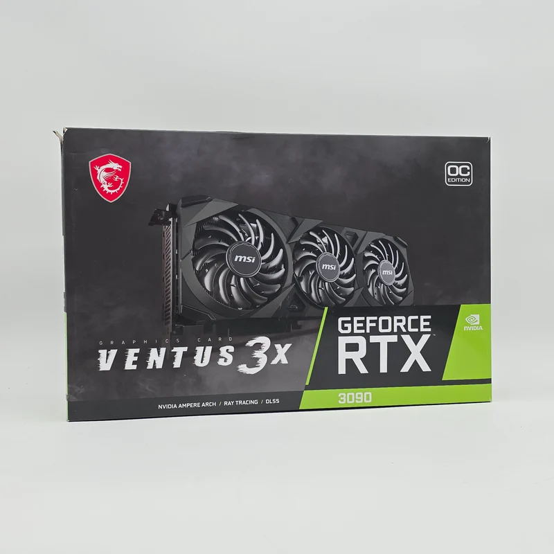 RTX 3090 MSI Ventus 3x OC 24GB, NVIDIA Gaming Graphics Card GPU