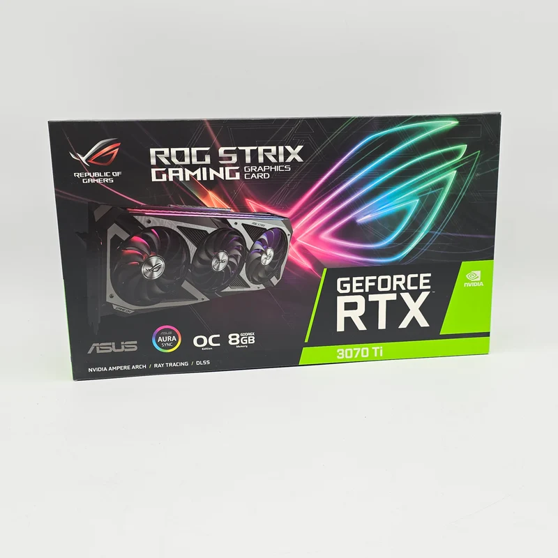 RTX 3070Ti ASUS ROG STRIX OC 8GB, NVIDIA Gaming Graphics Card GPU