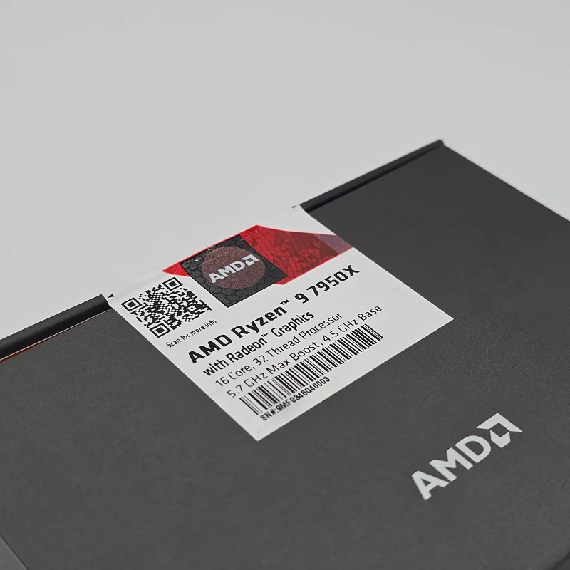 Ryzen 9 7950X, AMD Socket AM5 Gaming Processor CPU, New Sealed