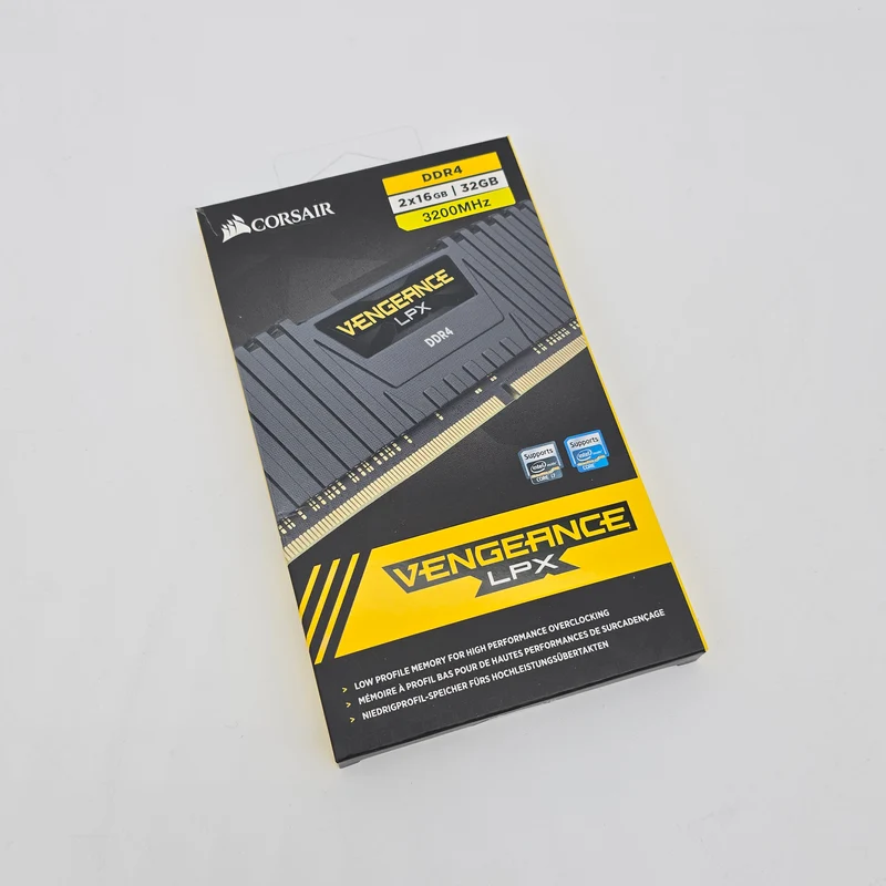 Corsair Vengeance LPX 32GB DDR4 RAM, 2x16GB, CL16-20-20-38 Memory