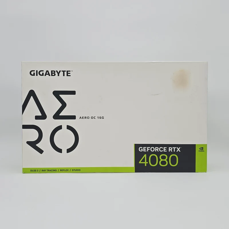 RTX 4080 Gigabyte Aero White OC 16GB, NVIDIA Gaming Graphics Card GPU