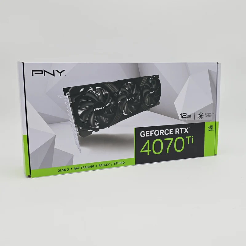 RTX 4070 Ti PNY Black 12GB, NVIDIA gaming Graphics Card GPU, 4070Ti